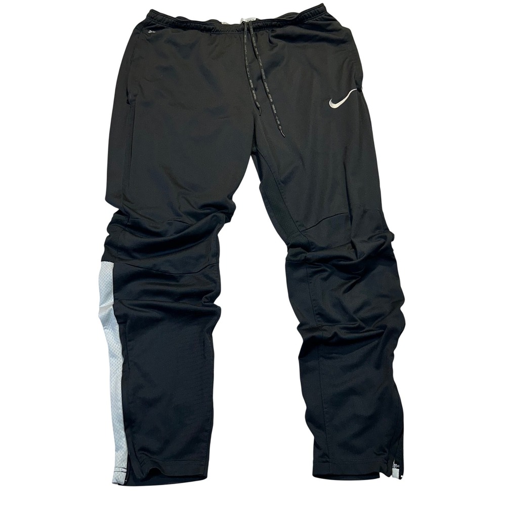 Nike Soccer Training Pants Mens XL Black Dri-FIT Athletic Track Gorpcore 1458